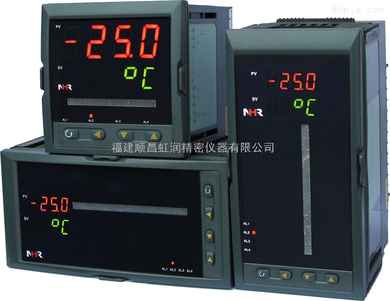 供應虹潤單回路數字顯示控制儀 專業生產數顯儀表