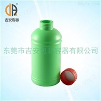绿色肥身600g圆瓶 600ml包装塑料瓶 600毫升化工液体瓶 *