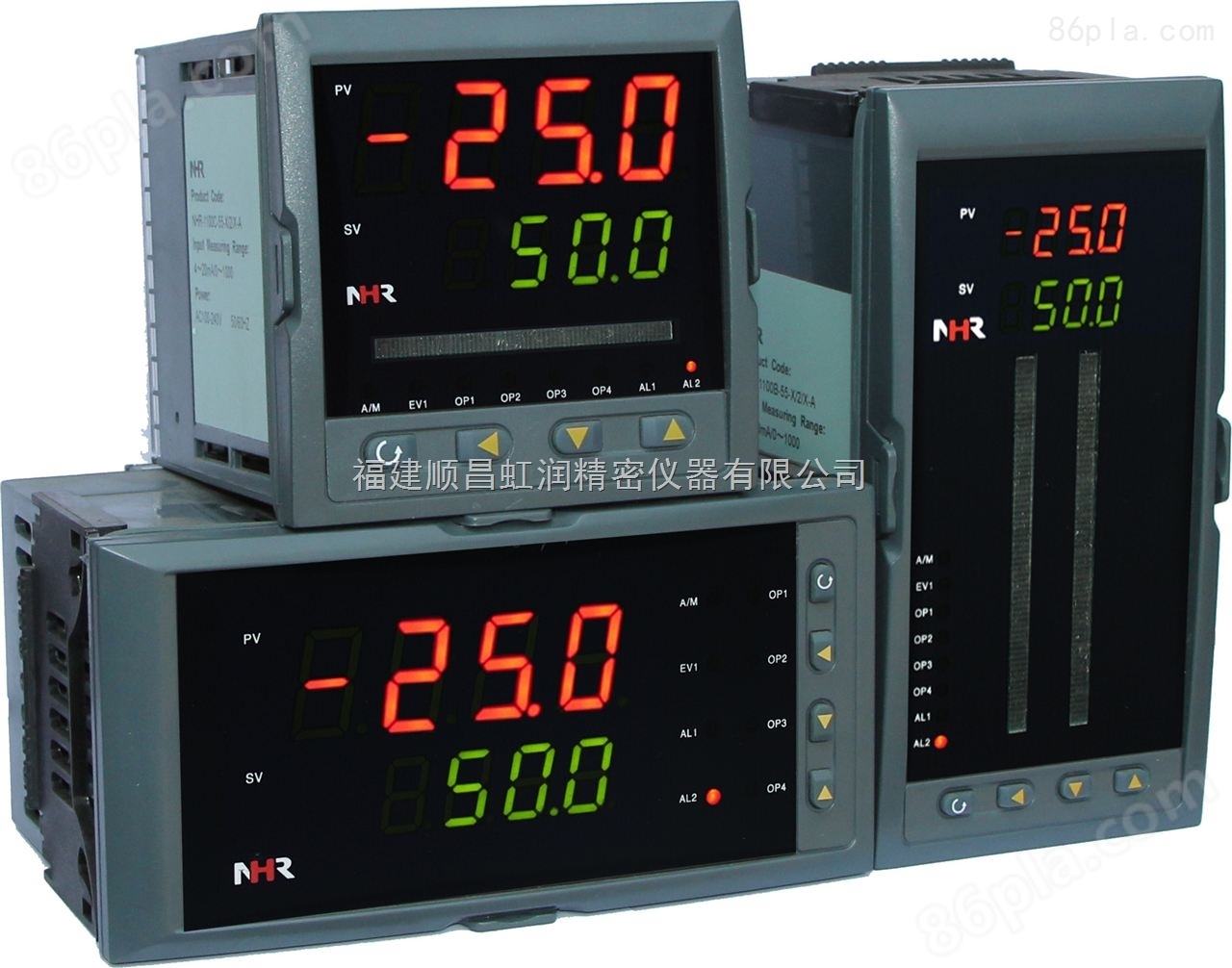 虹润推出NHR5500系列手动操作器