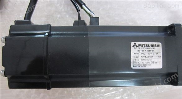 三菱伺服电机HC-MF43BK-UL