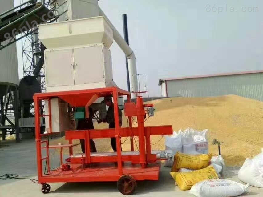 小麦定量包装秤双斗输送灌包机