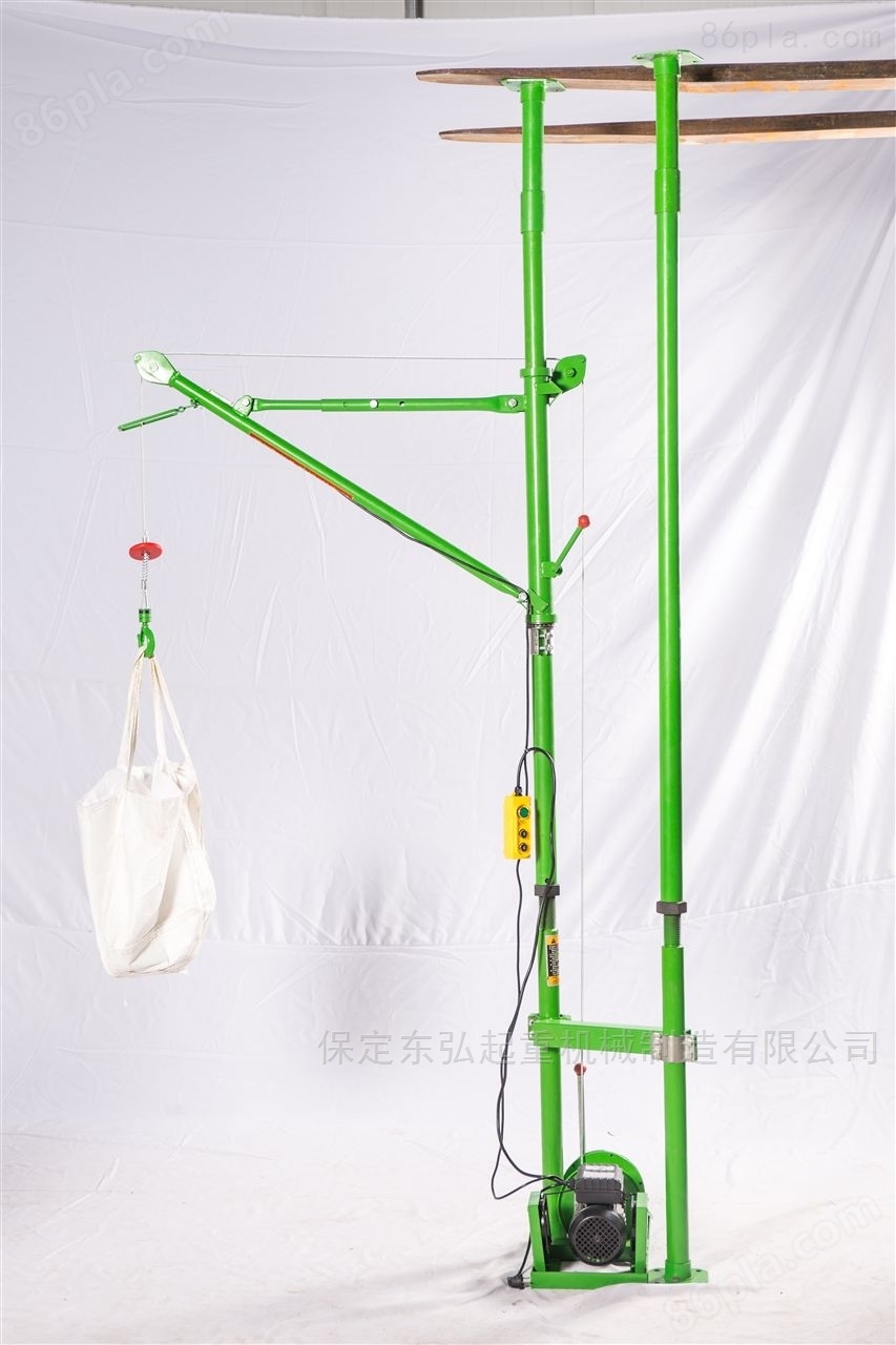 双立柱小型吊机-室内家用电动小吊机