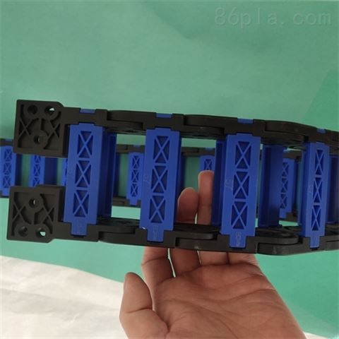 塑料拖链线缆尼龙广成35系列桥式封闭式