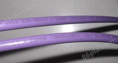 西门子DP紫色电缆连接插头