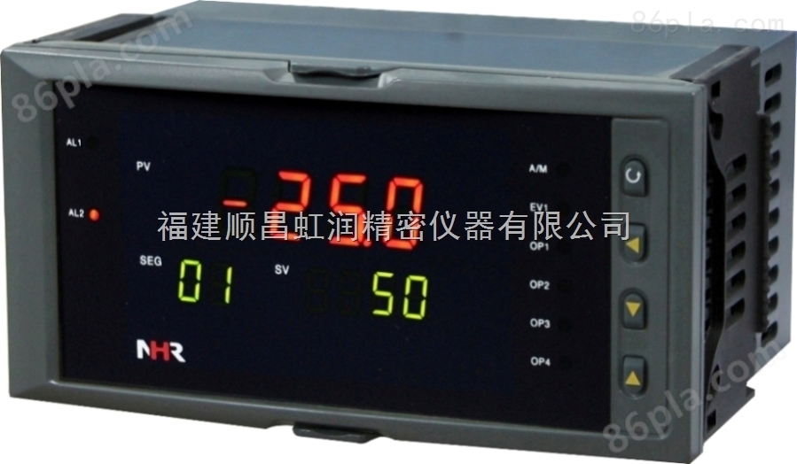 虹润推出NHR-5401系列程序阀门温控器