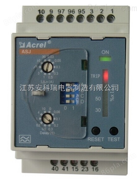 智能剩余电流继电器  ASJ10-LD1A