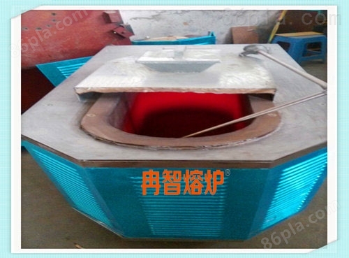 供应北京热室机750公斤电磁感应熔锌炉生产厂家